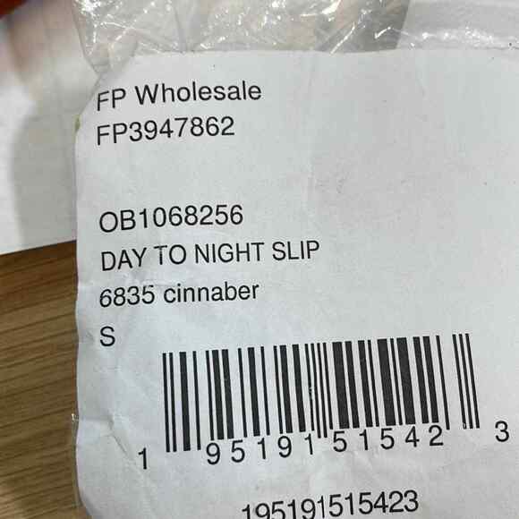 Free People Mini Slip Dress Small New with Tags Drawstring Sides Cinnaber - Picture 3 of 8